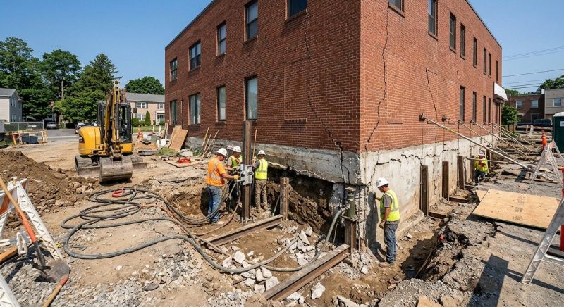 Building Foundation Repair in Tampa, FL