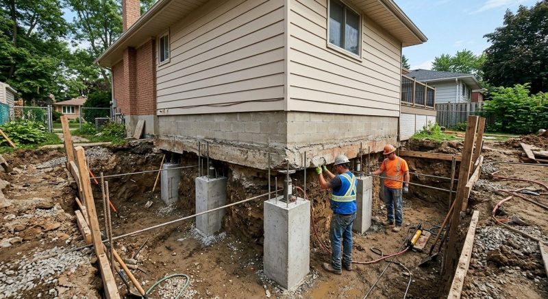 House Underpinning in Sarasota, FL