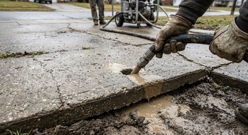 Slab Raising in San Antonio, TX