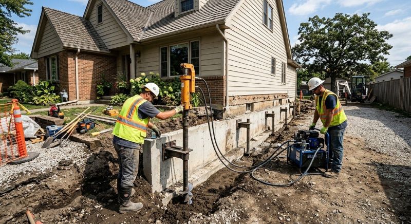 Basement Stabilization in Fort Collins, CO