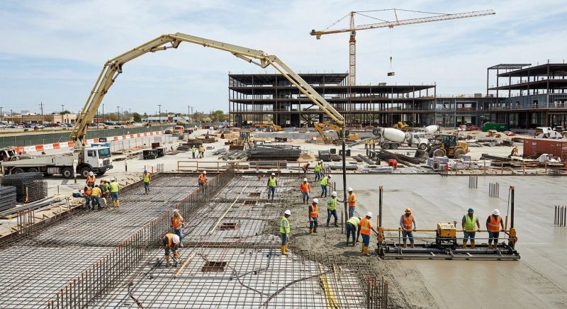 Commercial Slab Installation in Fort Collins, CO