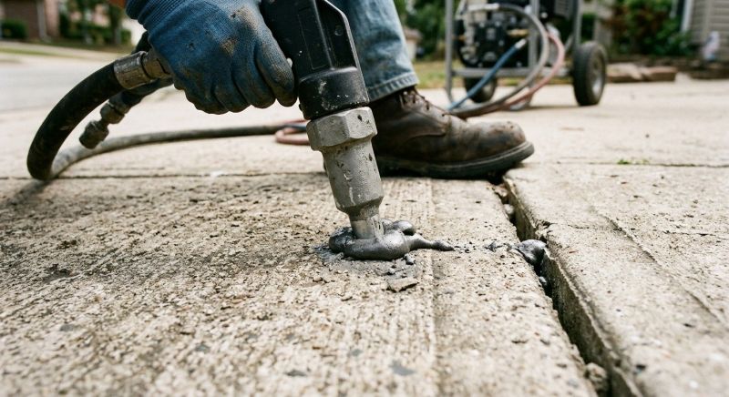 Concrete Poly Jacking in Columbus, OH