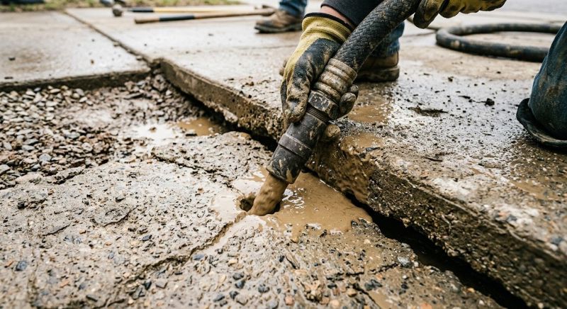 Concrete Slab Jacking in San Antonio, TX