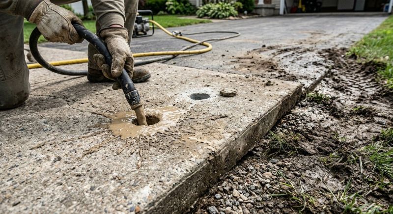 Concrete Slab Jacking in San Antonio, TX