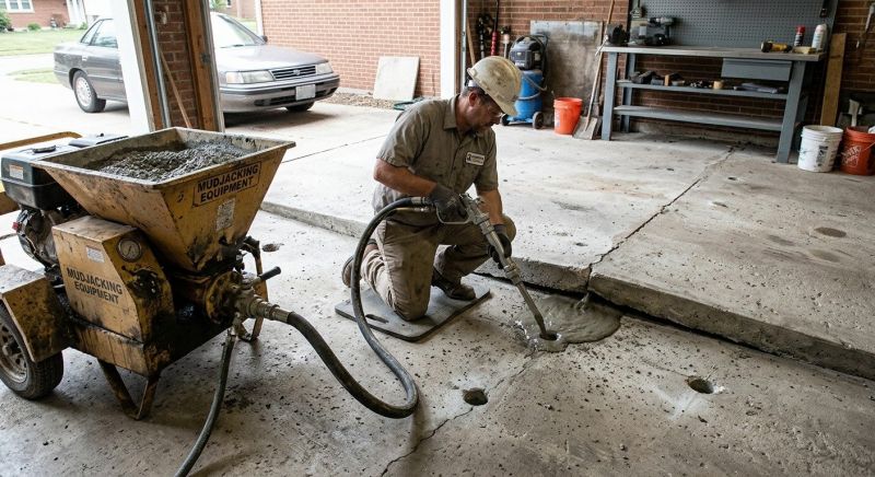 Concrete Slab Jacking in Columbus, OH