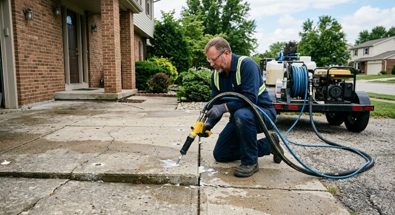Foam Jacking in Columbus, OH