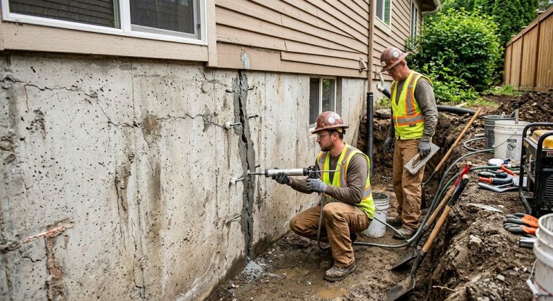 Foundation Crack Sealing in Sarasota, FL