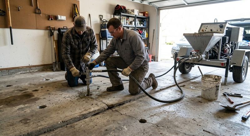 Garage Settling Repair in Denver, CO