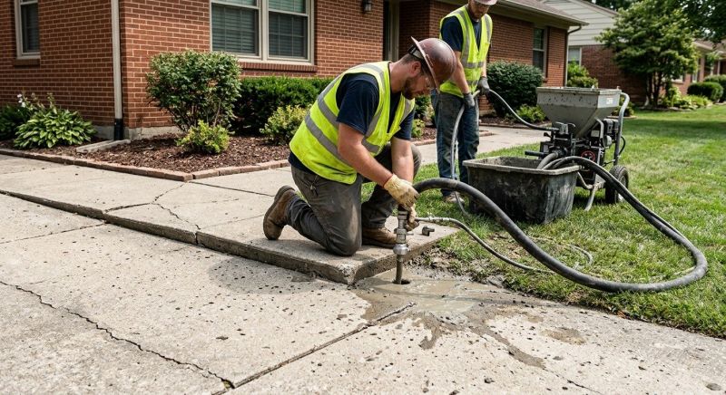 Mudjacking in Des Moines, IA