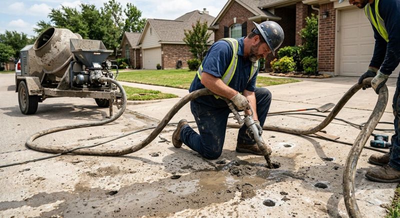 Pavement Leveling in Des Moines, IA