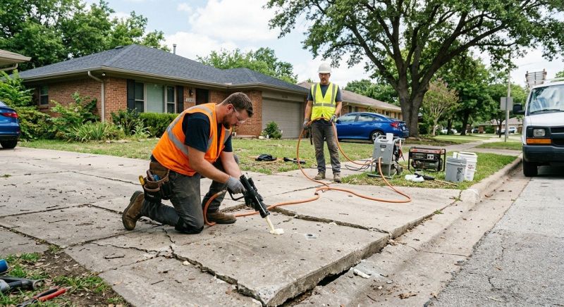 Poly Lifting in West Des Moines, IA