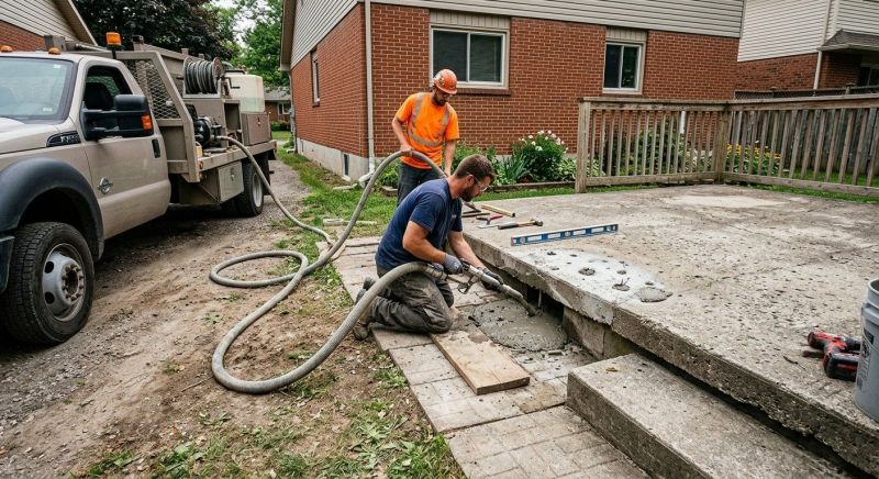 Porch Leveling in Columbus, OH
