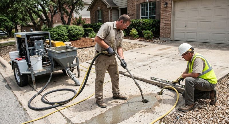 Slab Jacking in West Des Moines, IA