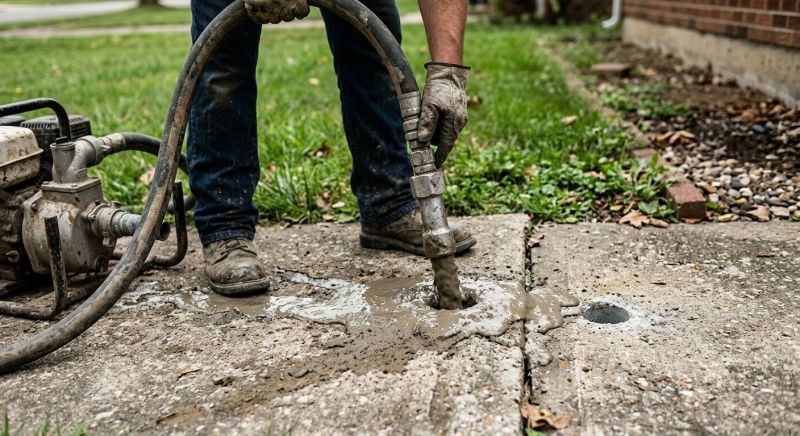 Slab Mudjacking in Columbus, OH