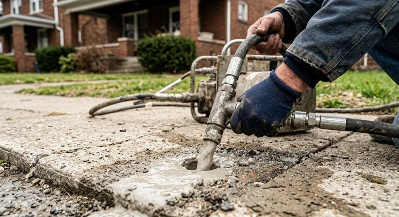 Sunken Sidewalk Repair in Miami Dade County, FL
